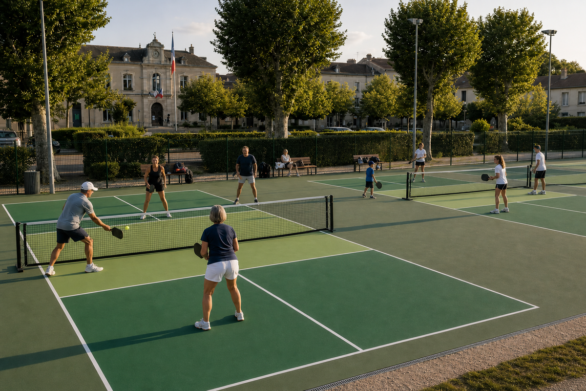 Pickleball court for local government: quote and grant assistance