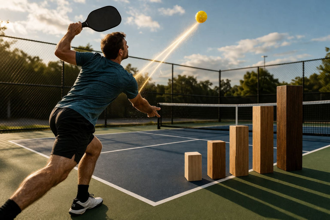 Average Pickleball Serve Speed for Men by DUPR Rating (in mph)