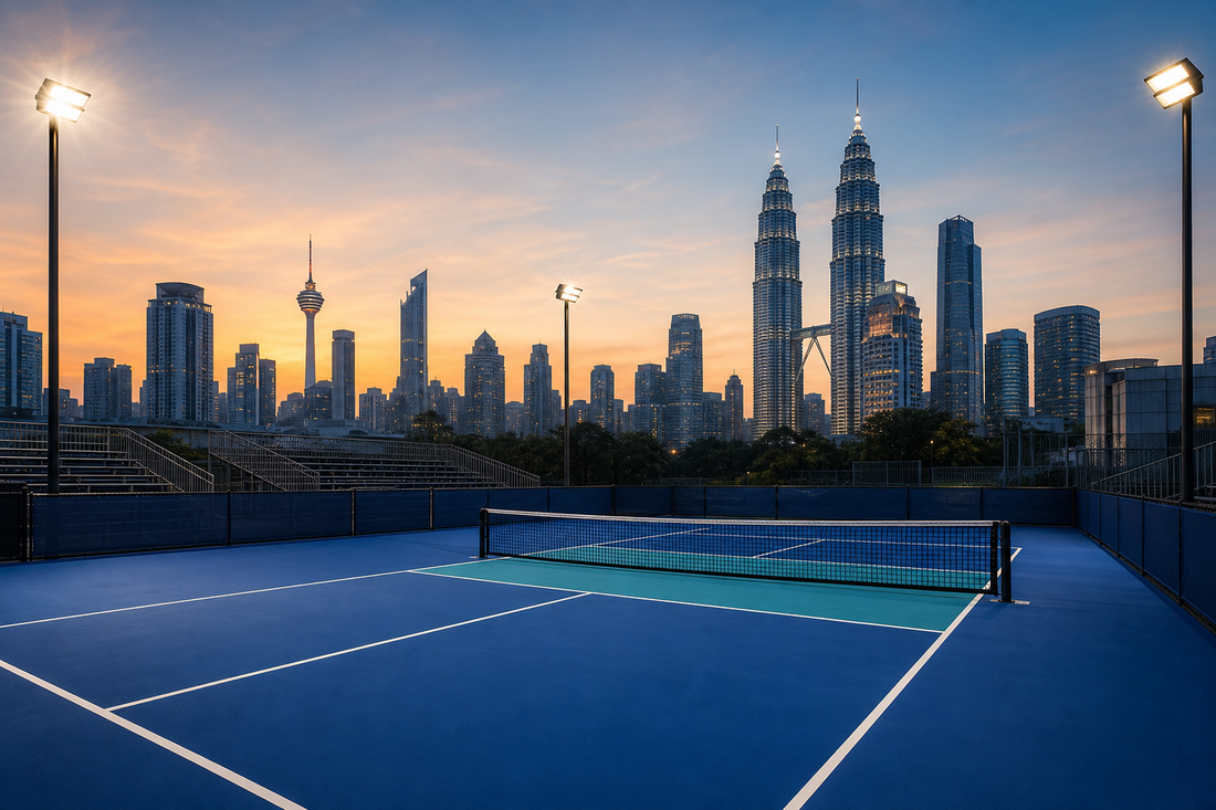 Terrain pickleball professionnel - APP Asia Tour circuit asiatique