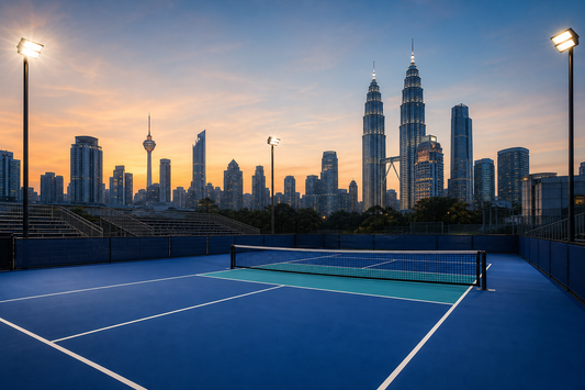 Terrain pickleball professionnel - APP Asia Tour circuit asiatique