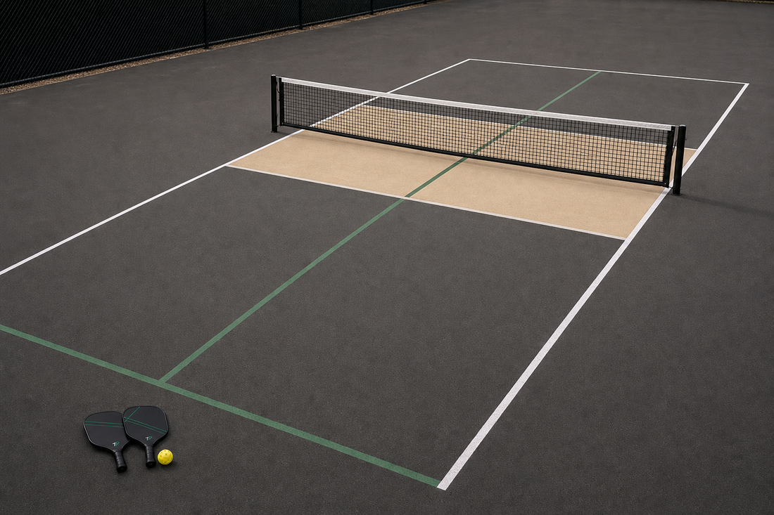 Dimensions d'un terrain de pickleball : guide officiel FFP, USAPA et IFP 2026