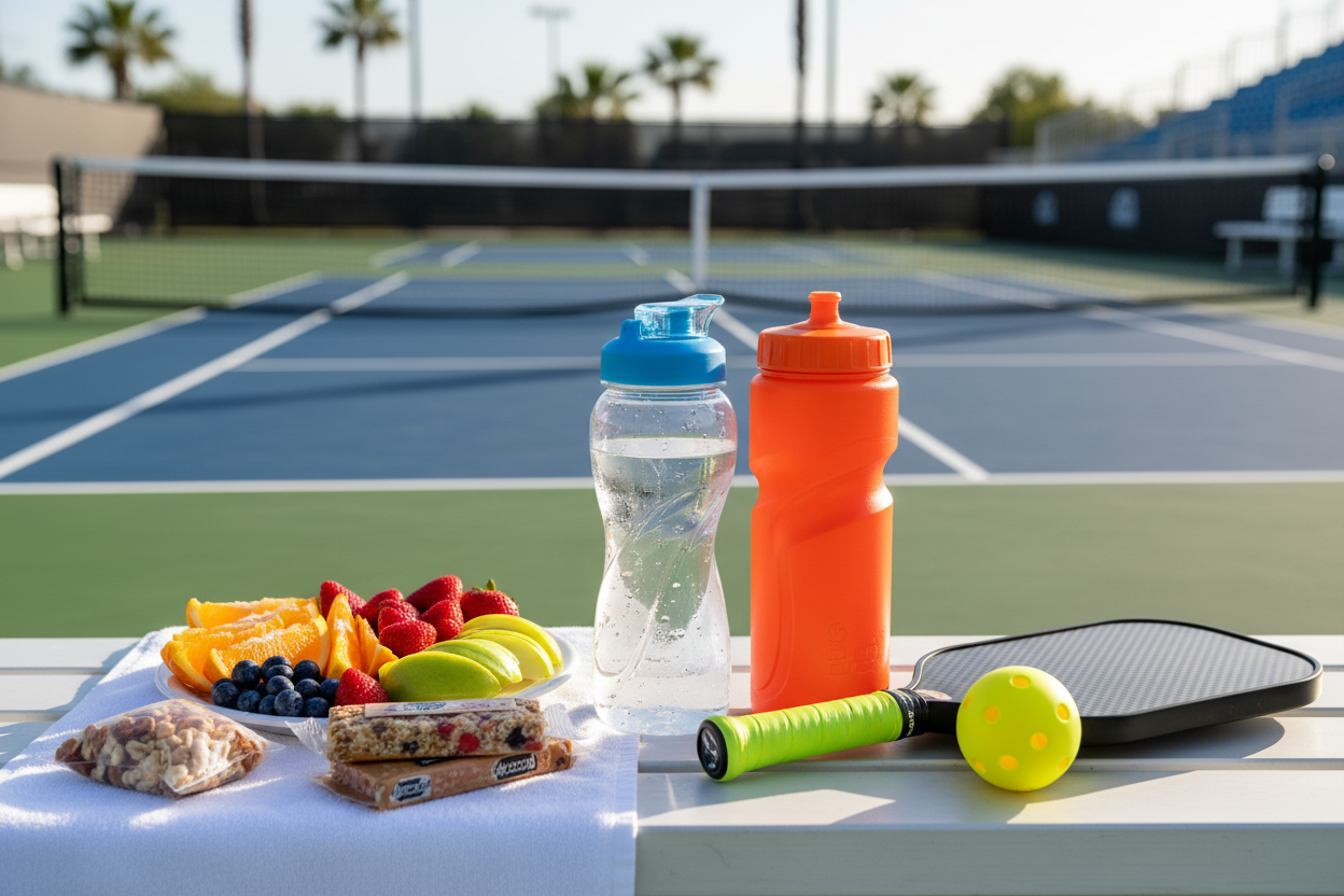 Nutrition and hydration in pickleball | Our tips for players