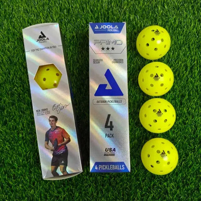 Balles JOOLA - 4 pièces 74mm - Balles premium