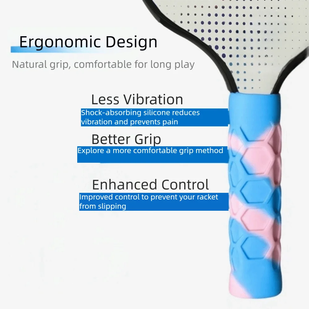 Surgrip raquette de Pickleball en silicone | Haute élasticité et absorption des chocs