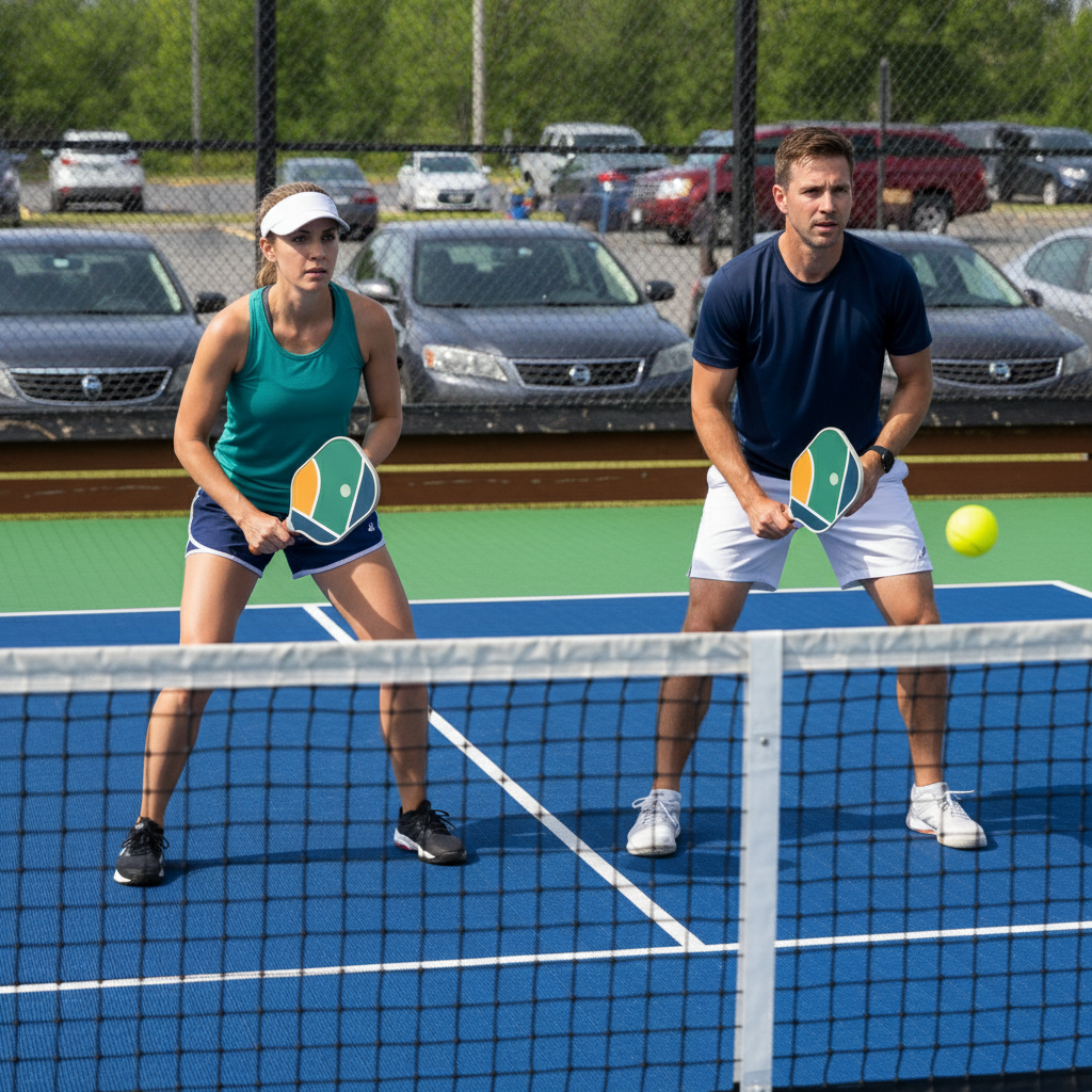 Duo sur terrain réaliste