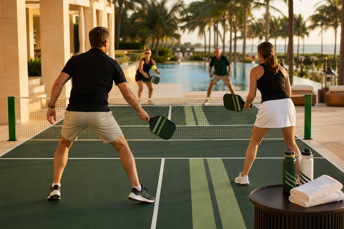 Location de terrain de pickleball temporaire : événements, festivals, journées découverte