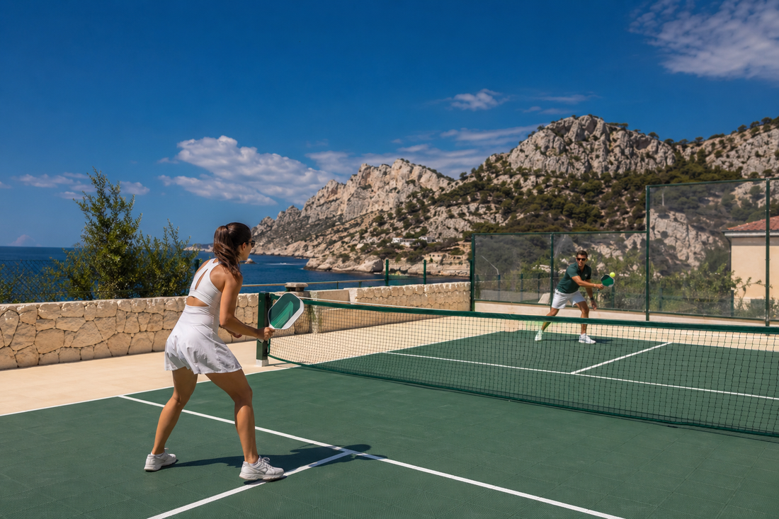 Constructor pista pickleball Marseille: presupuesto 48 h, servicio regional