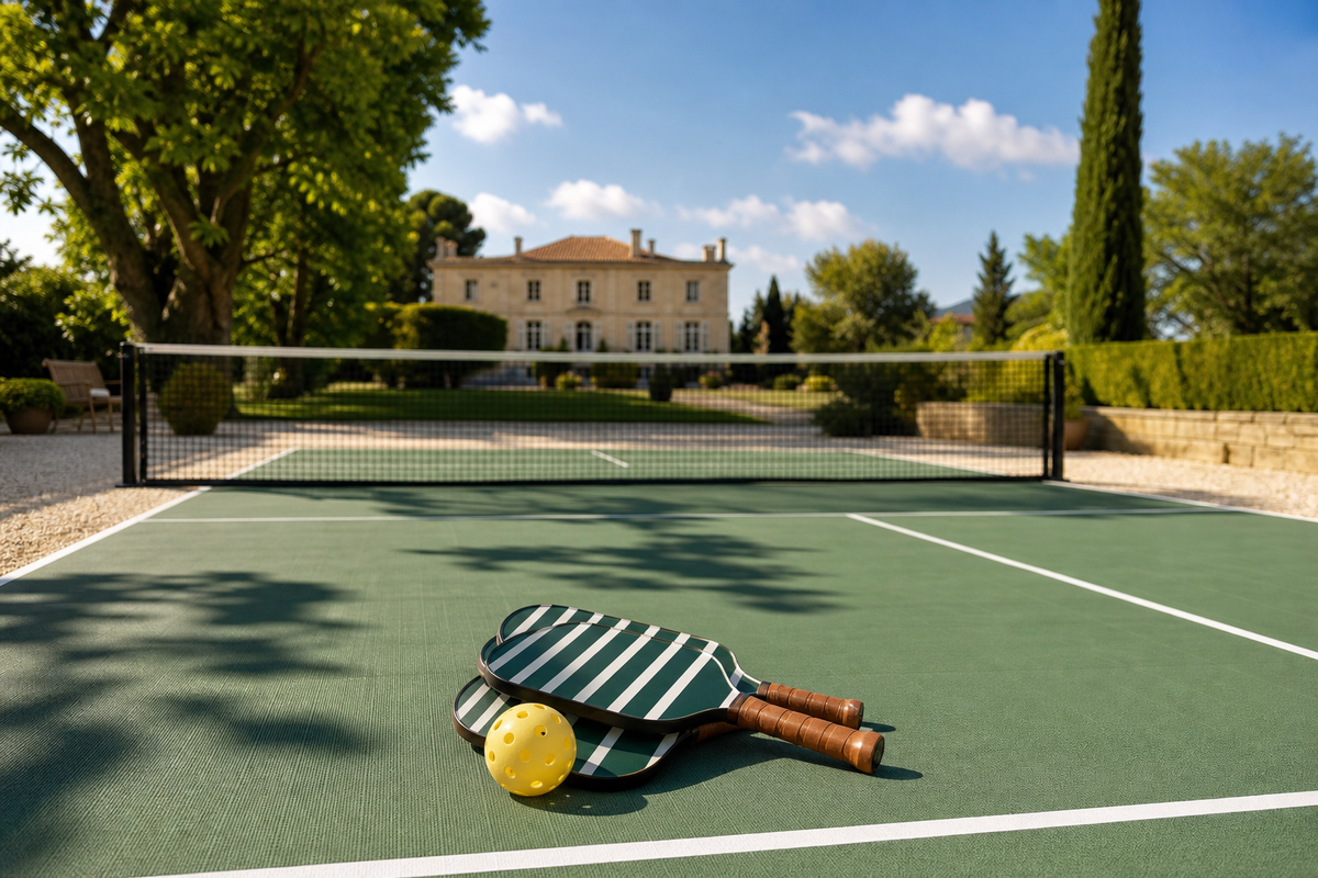 Pista de pickleball exterior: revestimientos y drenaje 2026
