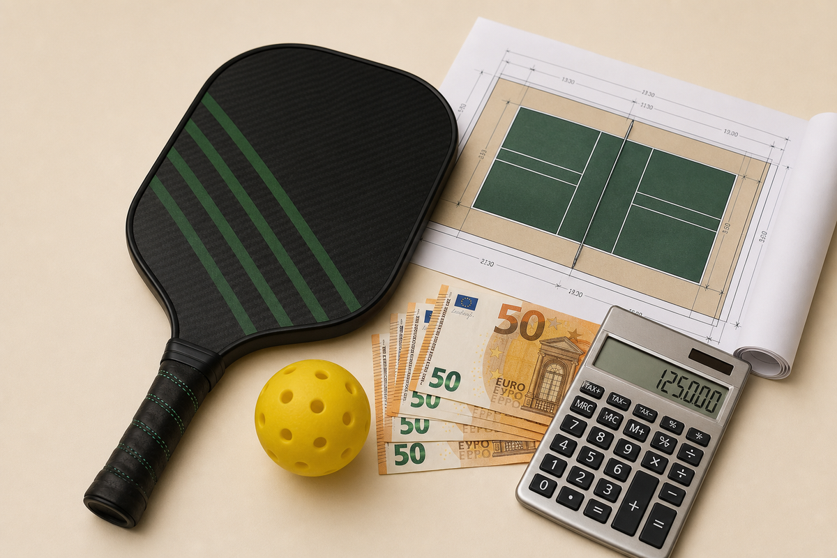 Prix d'un terrain de pickleball : combien coûte la construction en 2026 ?
