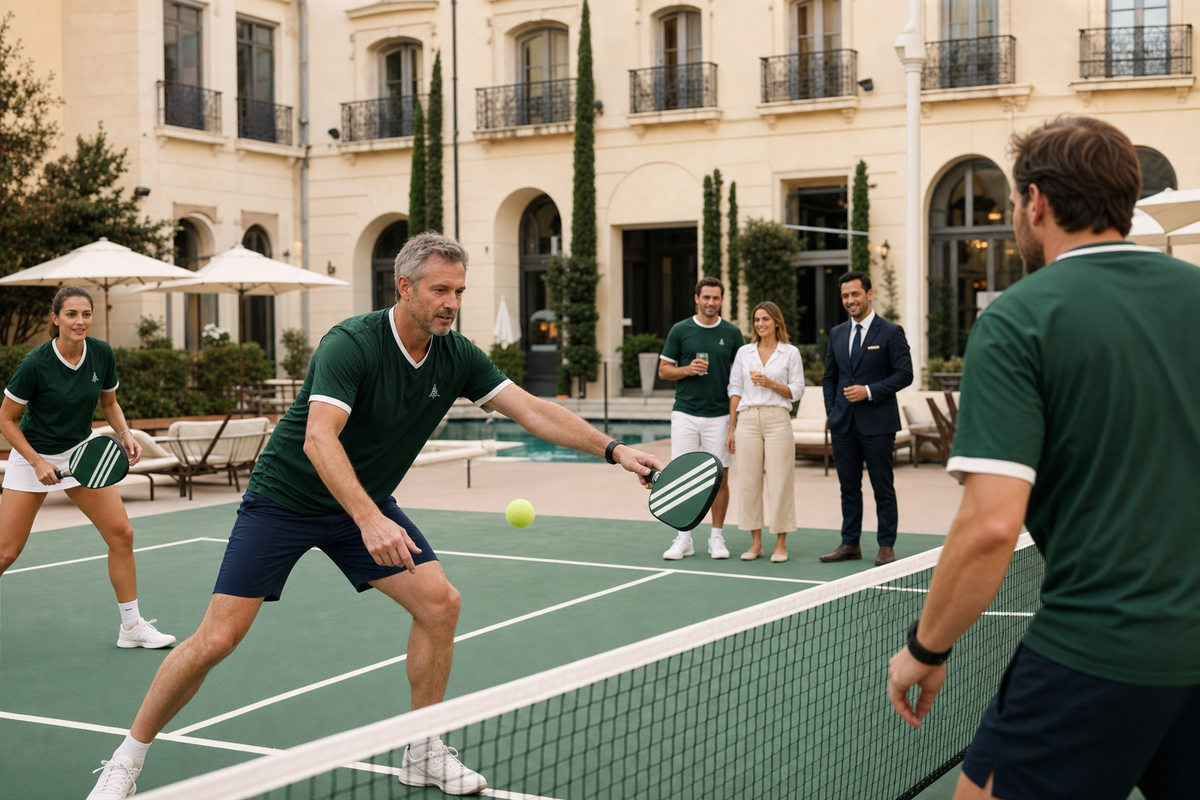 Pista de pickleball para hotel (foco rentabilidad): proyecto llave en mano