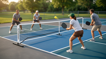 Red portátil de pickleball - Tamaño oficial
