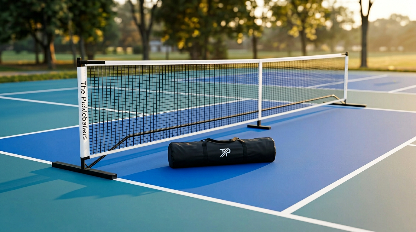 Red portátil de pickleball - Tamaño oficial